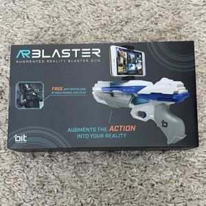 VR Blaster Augmented Reality Blaster Gun - White and Blue
